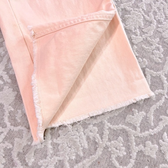 F&F Girls High Waist Dye Wash Denim Pant - Picture 10 of 13